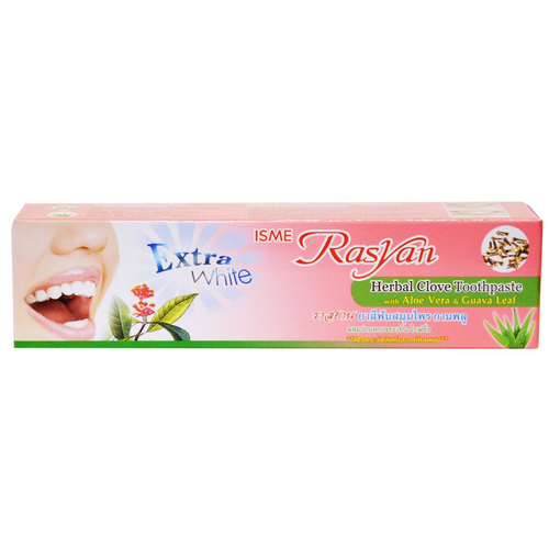 Зубная паста Rasyan Алоэ и Гуава, 30г зубная паста rasyan herbal clove 25 мл