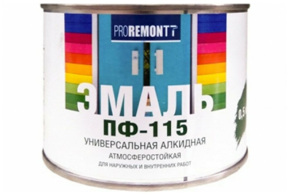 Эмаль ПФ-115 Proremontt RAL 1015 слоновая кость 0,5 кг - фотография № 1