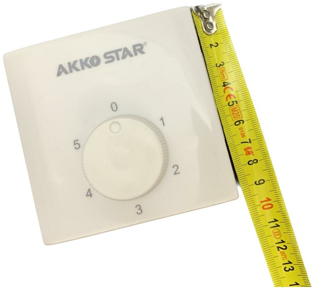 Вентилятор потолочный с регулятором AKKO STAR 77-HTB - фотография № 13