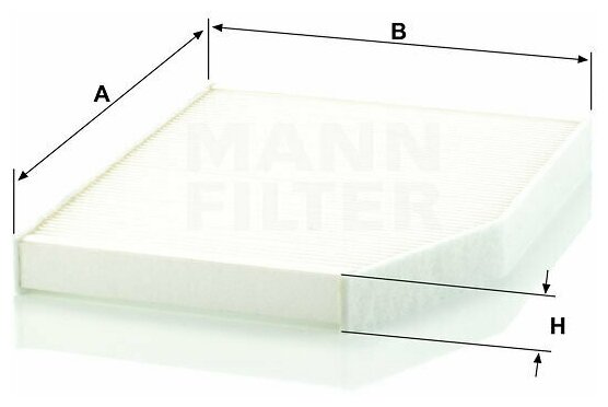 Салонный фильтр Mann-Filter - фото №4