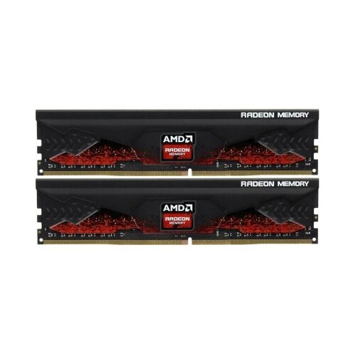 Оперативная память AMD Radeon R7 Performance 16 ГБ (8 ГБ x 2) DDR4 2666 МГц DIMM CL16 R7S416G2606U2K