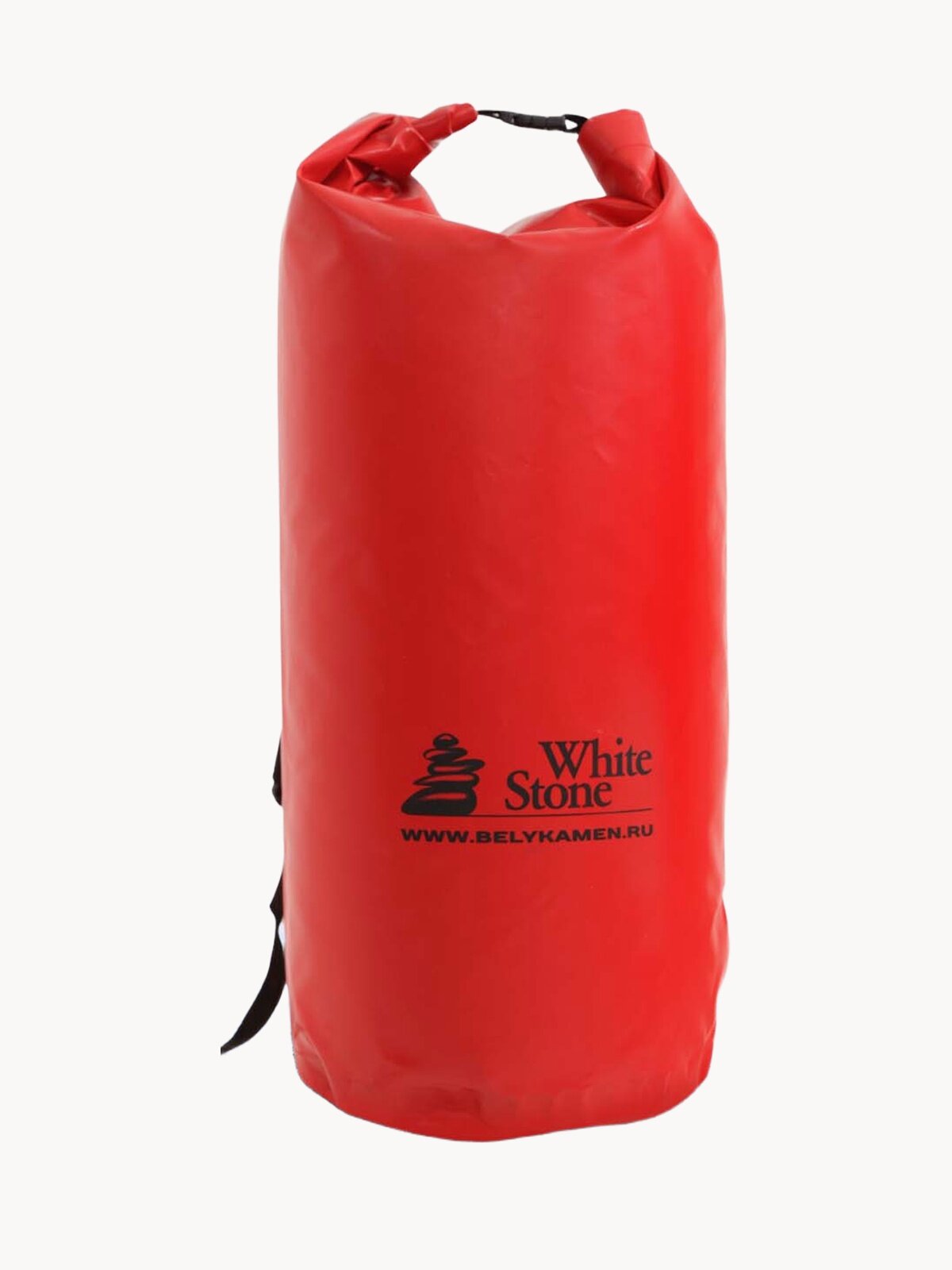 Гермомешок "Белый Камень", 90 л, водонепроницаемый, ПВХ, красный