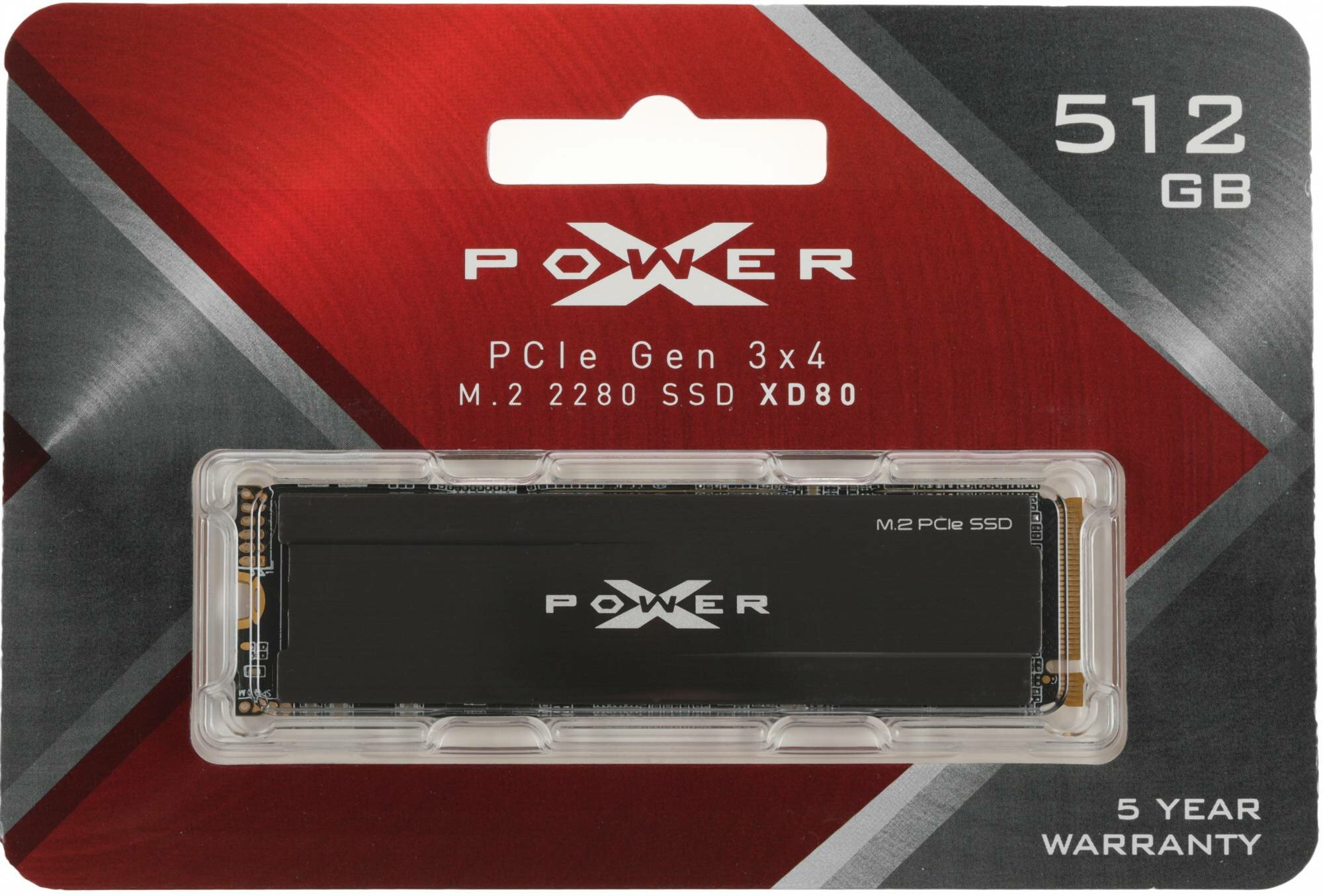 SSD диск SiliconPower M.2 XD80-Series 512 Gb PCI-E x4 3D NAND (SP512GBP34XD8005) - фотография № 7