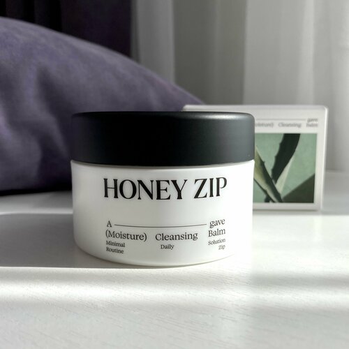 HONEY ZIP Очищающий бальзам для лица агава Agave Moisture Cleansing Balm, 100 мл