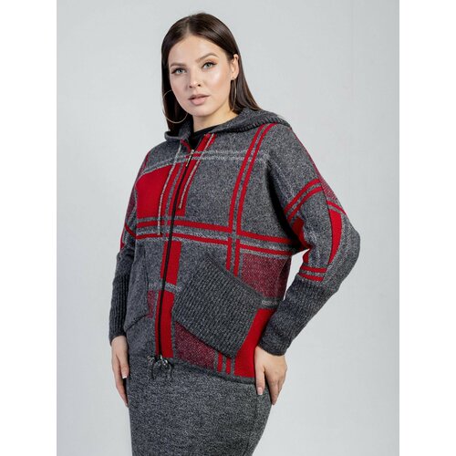 Джемпер BONADI, размер 52, серый