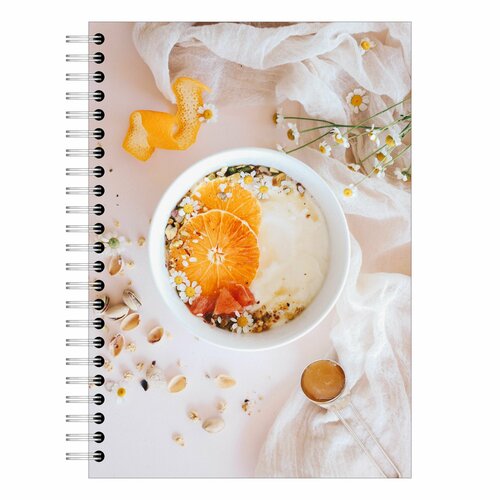 Блокнот А5 для записи кулинарных рецептов книга для записи рецептов и блокнот список покупок счастье есть