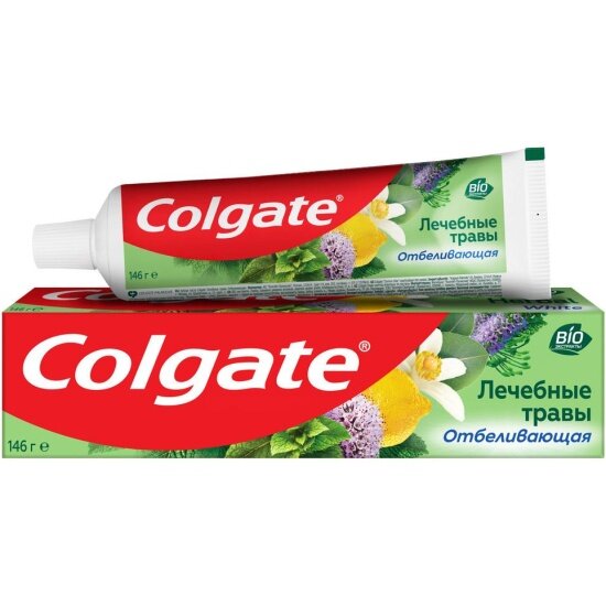 Зубная паста Colgate Лечебные травы, отбеливающая, 100 мл