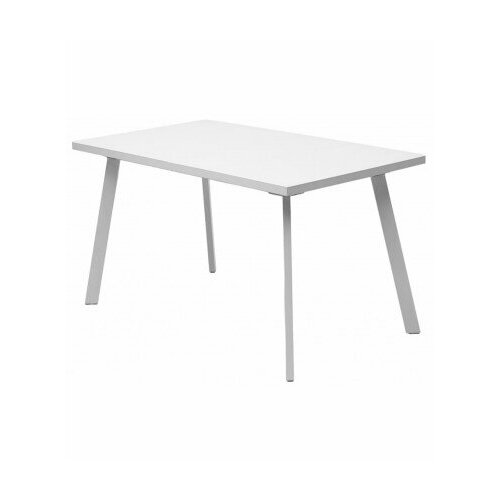 Стол форел 120 Белый, стекло / Белый