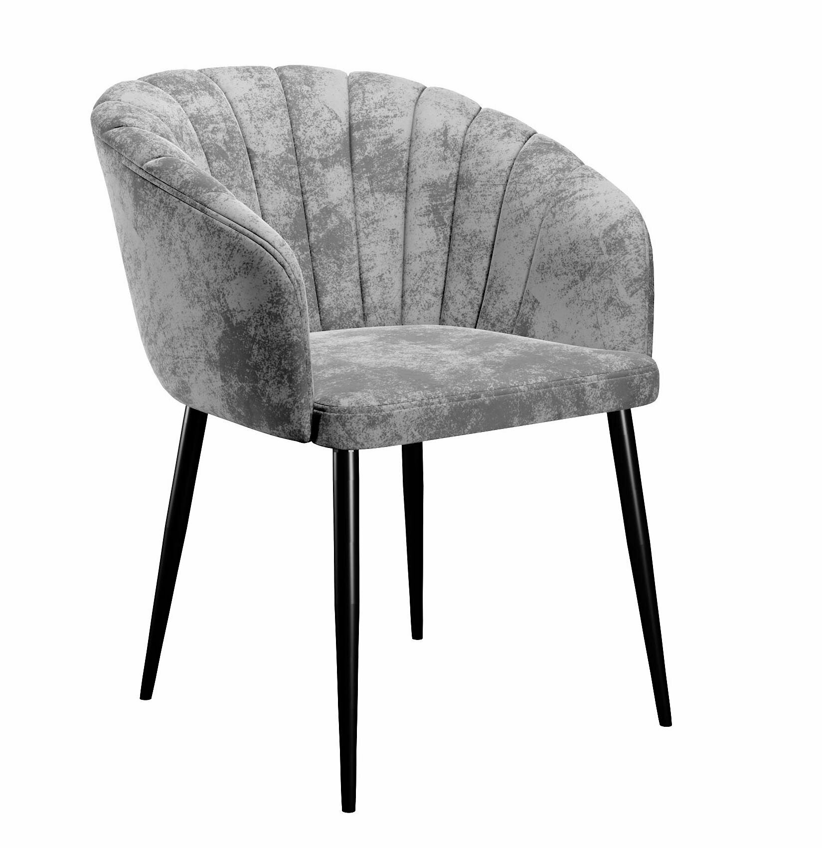 Стул для кухни Market 541 M13 светло-серый, ножки черные