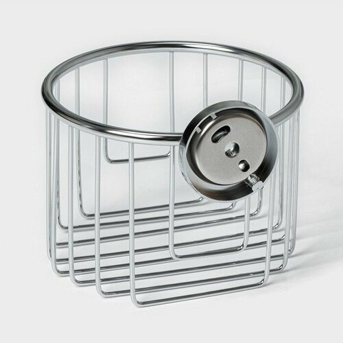 Держатель для туалетной бумаги Штольц 14 16 13 см цвет хром 2690₽