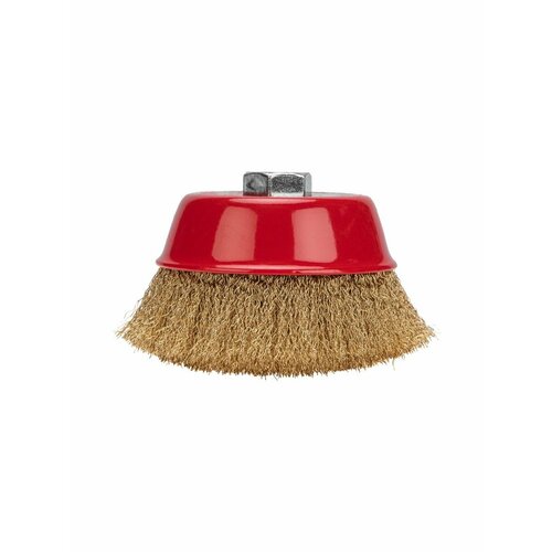 Щетка чашечная для УШМ М14 витая латунир 125мм 638₽