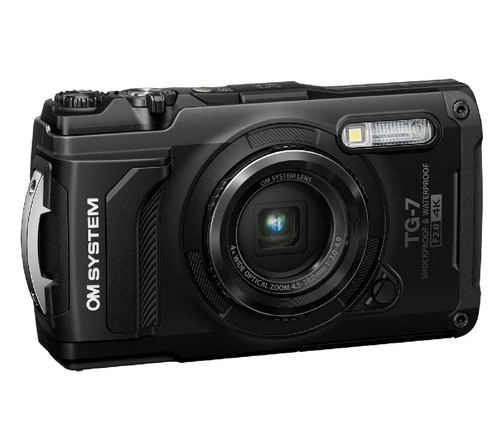 Фотоаппарат OM System Tough TG-7 Black (12Mp/4x/4K/Wi-Fi) – купить