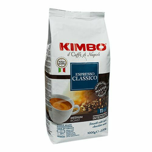 Kimbo Espresso Classico кофе в зернах пакет 1кг (12101)