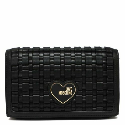 Сумка кросс-боди LOVE MOSCHINO, черный сумка кросс боди love moschino черный