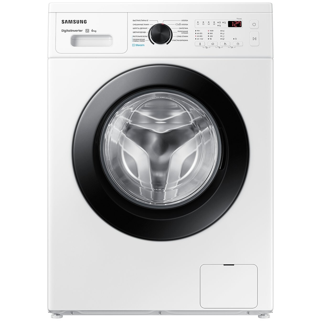 Стиральная машина Samsung WW60AG4S00CE/LP SteamWash