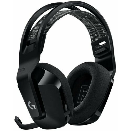 Наушники с микрофоном Logitech G733 Lightspeed черный накладные Radio оголовье 981-000864 1520400₽