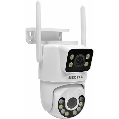 Уличная поворотная камера видеонаблюдения 33 МПикс IP PTZ WI-FI слот для карт памяти microSD STARVIS COLORVU SECTEC IPPTZ2106MD App ICSee 4095₽