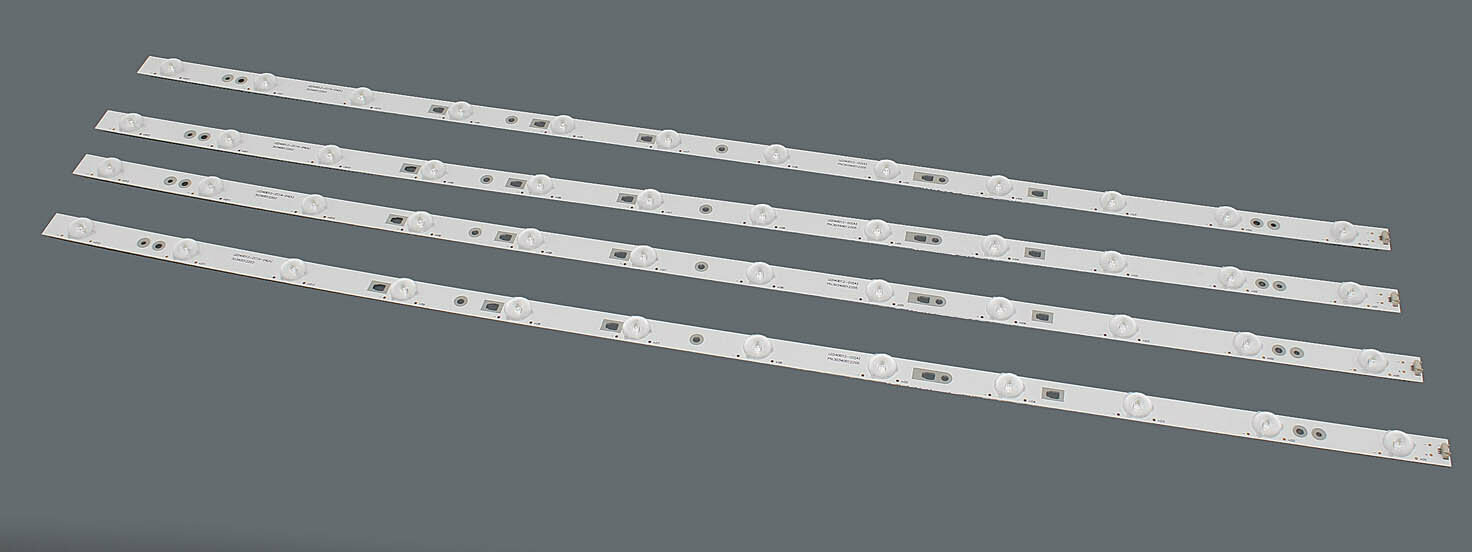 LED подсветка (светодиодная планка) для телевизора TV 40" 30340012205 LED40D12-02(A), комплект 8 шт