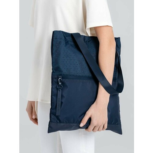 Сумка шоппер MANEVR синий 1479₽