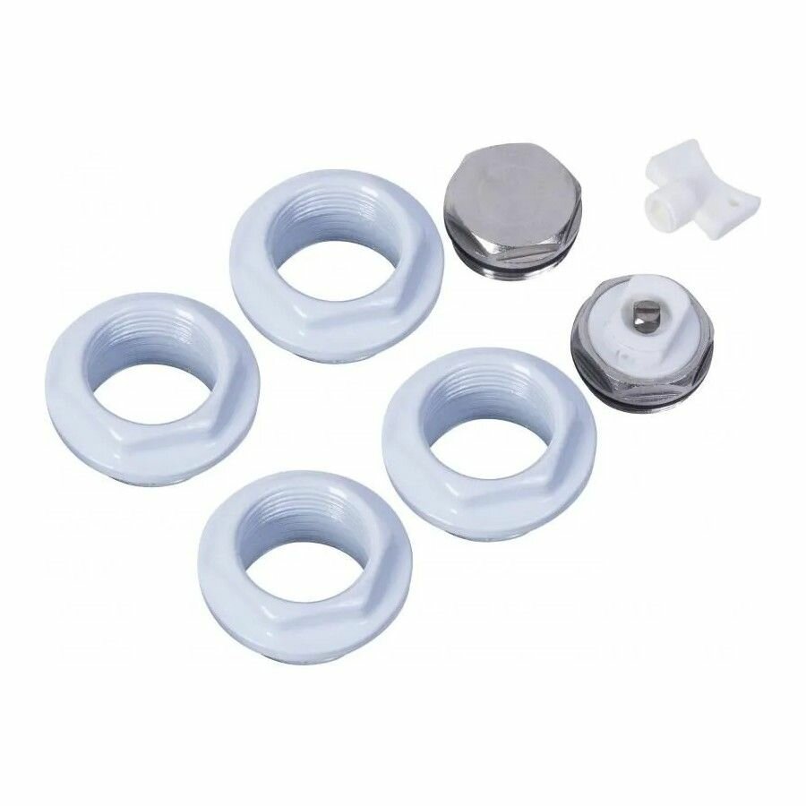 Набор для радиатора 3/4 без кронштейнов (7 предметов) - 10 шт. — фото 1