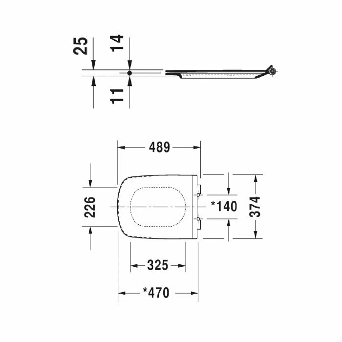 Крышка-сиденье Duravit DuraStyle - фото №7