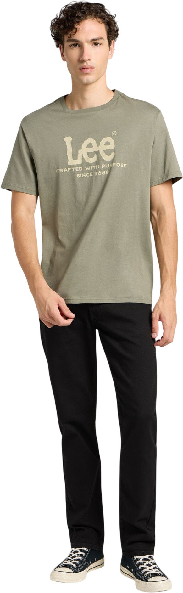 Джинсы Lee Men Brooklyn Straight Jenas, размер 38/34, черный 2 — фото 1