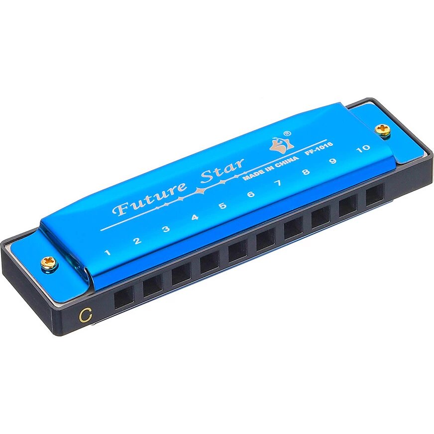 Губная гармошка Future Star FF-1016 BL