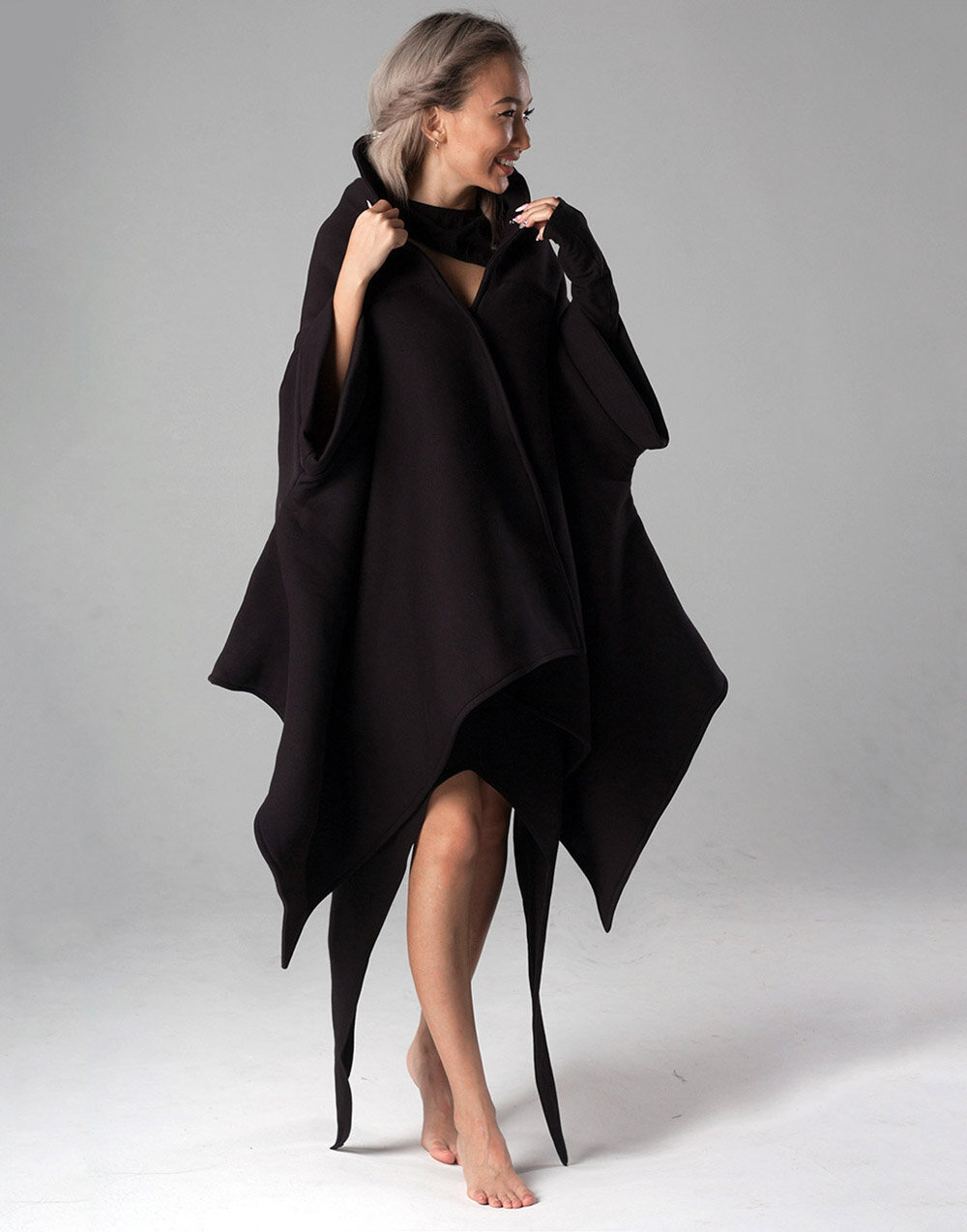 Кардиган Katami Wear, размер OneSize, , черный