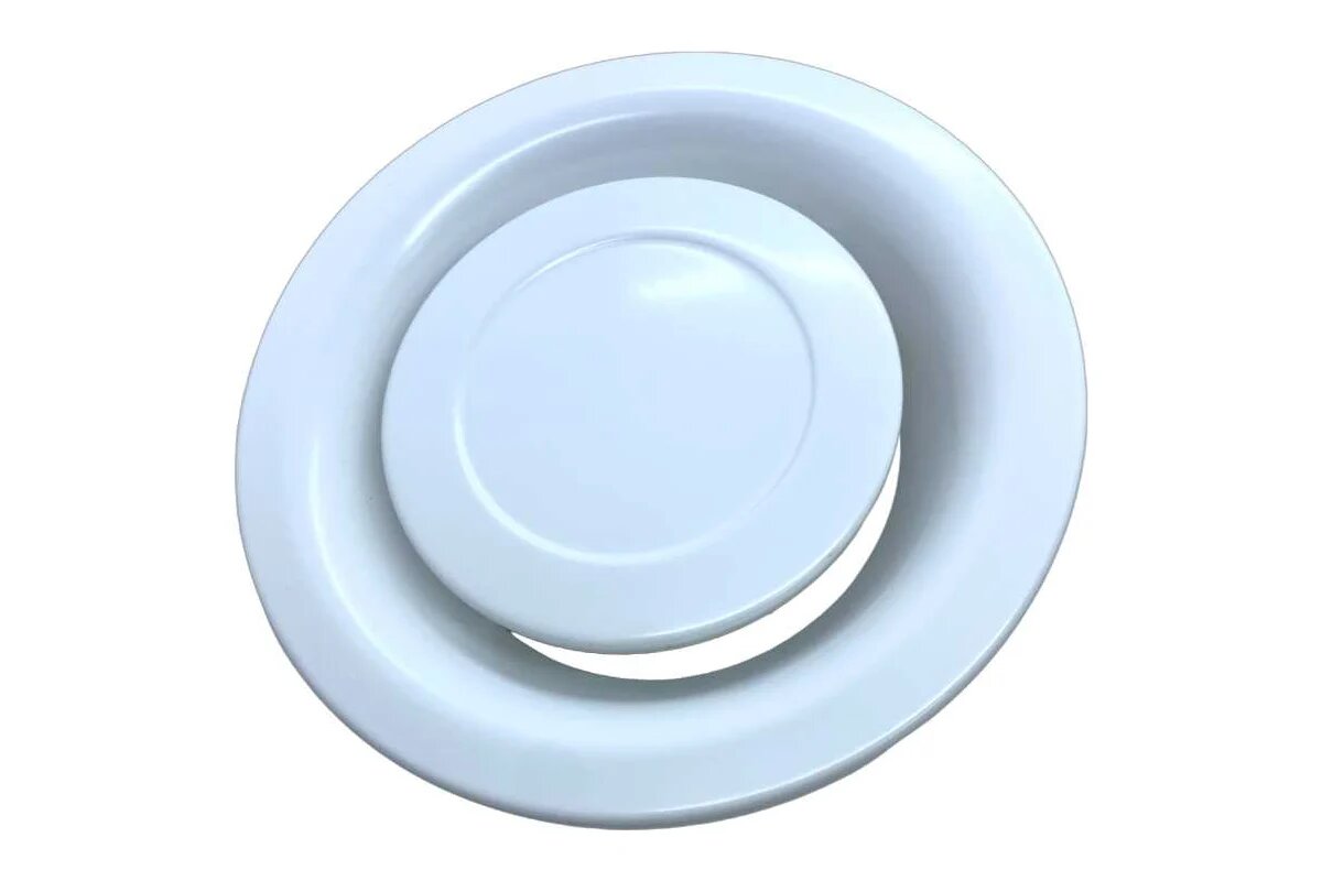 DEC Европейские вытяжные металлические диффузоры с фланцем, D125мм DNK125