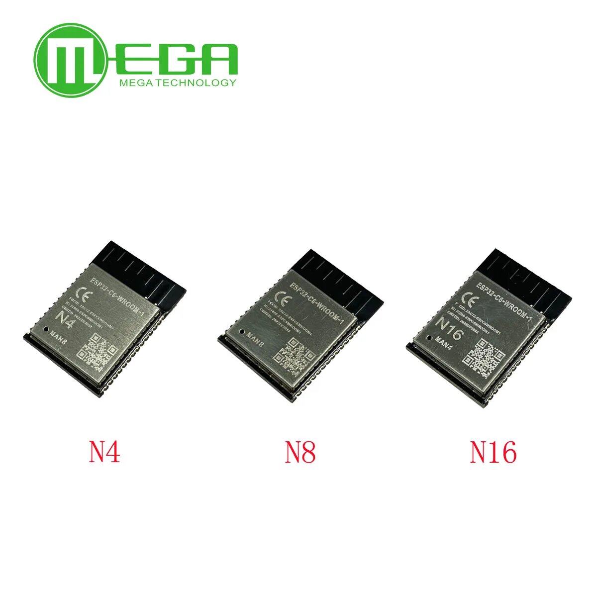 ESP32-C6-WROOM-1-N4/N8/N16 Module ESP32-C6 series Wi-Fi 6 Bluetooth, N16