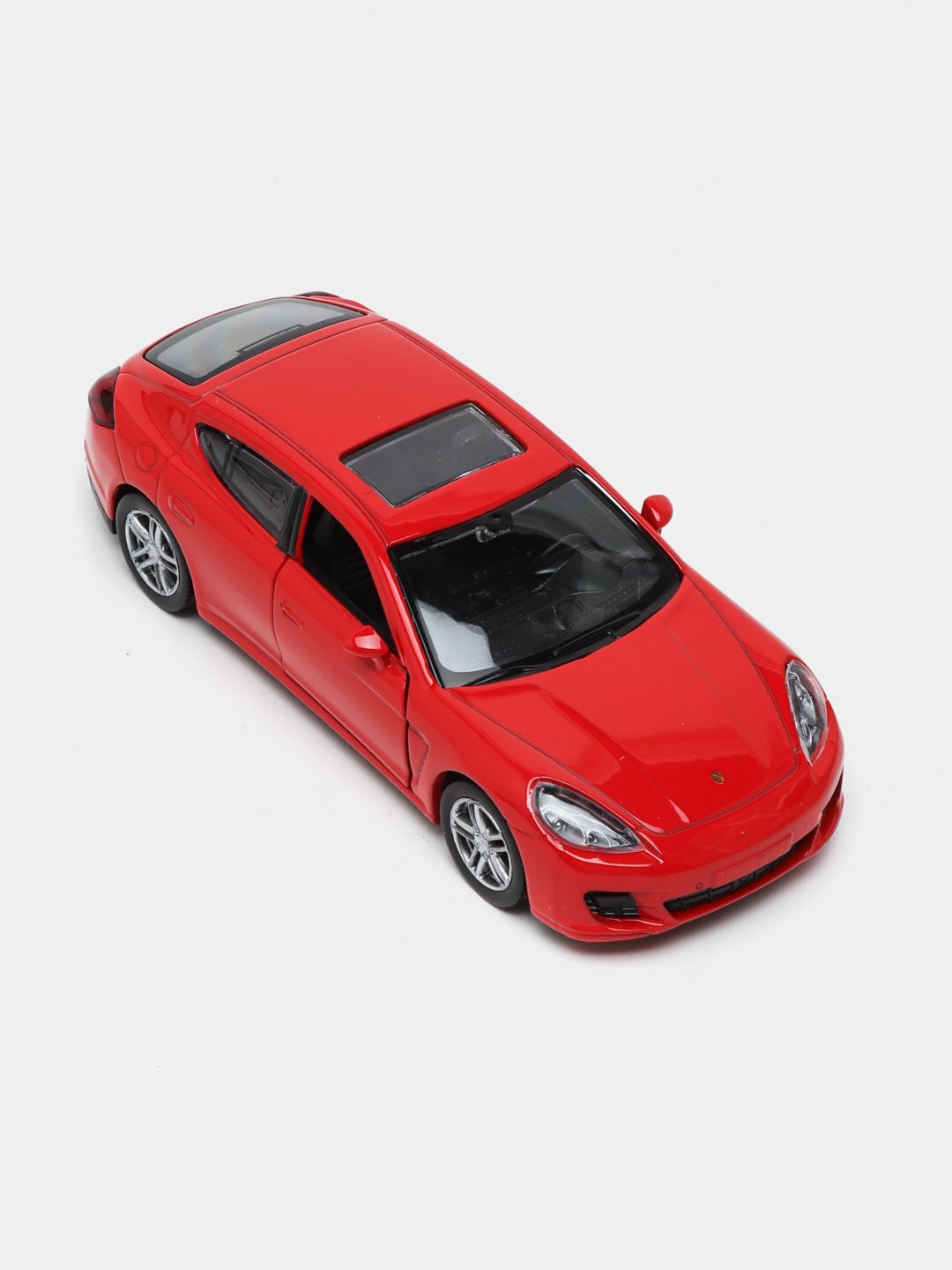 Инерционные коллекционные игрушечные машинки 1:36, Porsche panamera turbo Красный