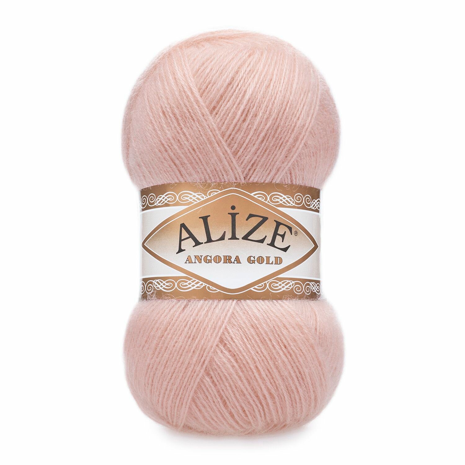 Пряжа Angora Gold Alize(161),100 г, 550м, 20% шерcть,80% акрил (2 шт.)