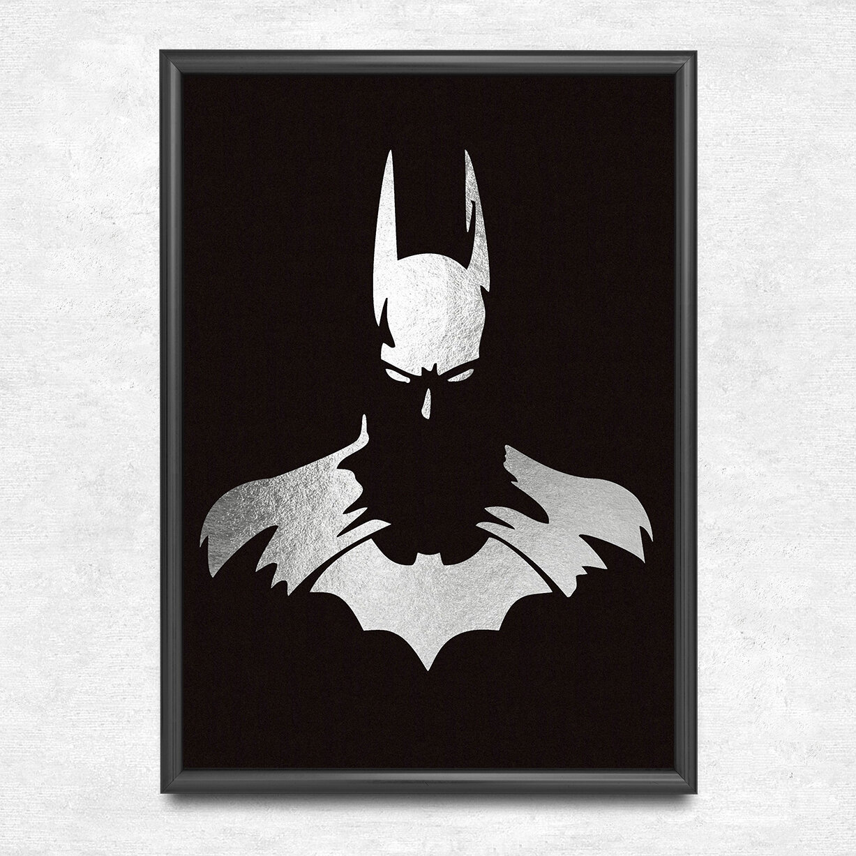 Постер на стену Бэтмен / плакат интерьерный Batman. Бетмен. Темный рыцарь. Супергерой