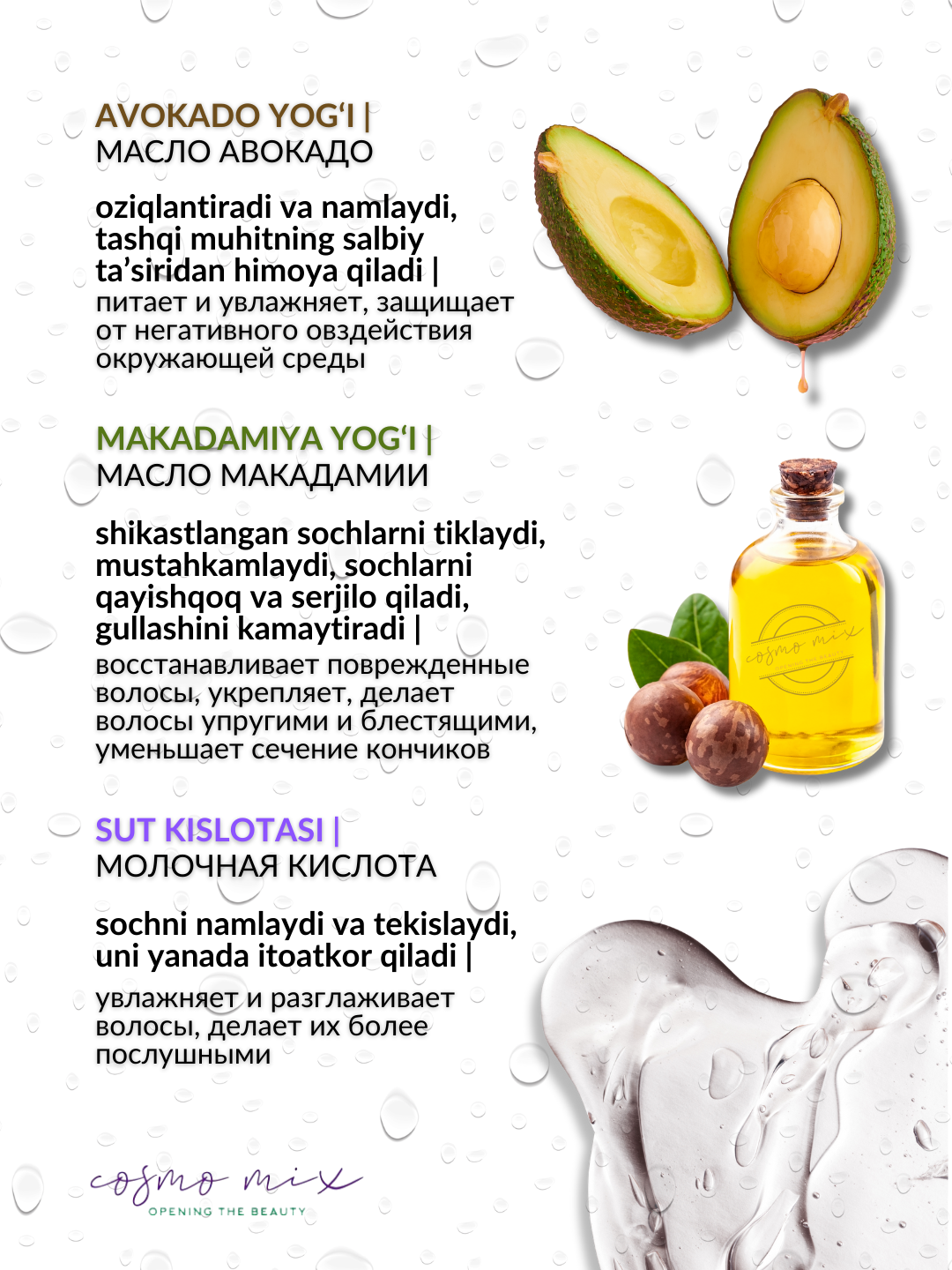 MIXIT «BEAUTY BOOSTER» Peptide complex conditioner — бальзам-кондиционер с пептидным комплексом, 400 мл — фото 1