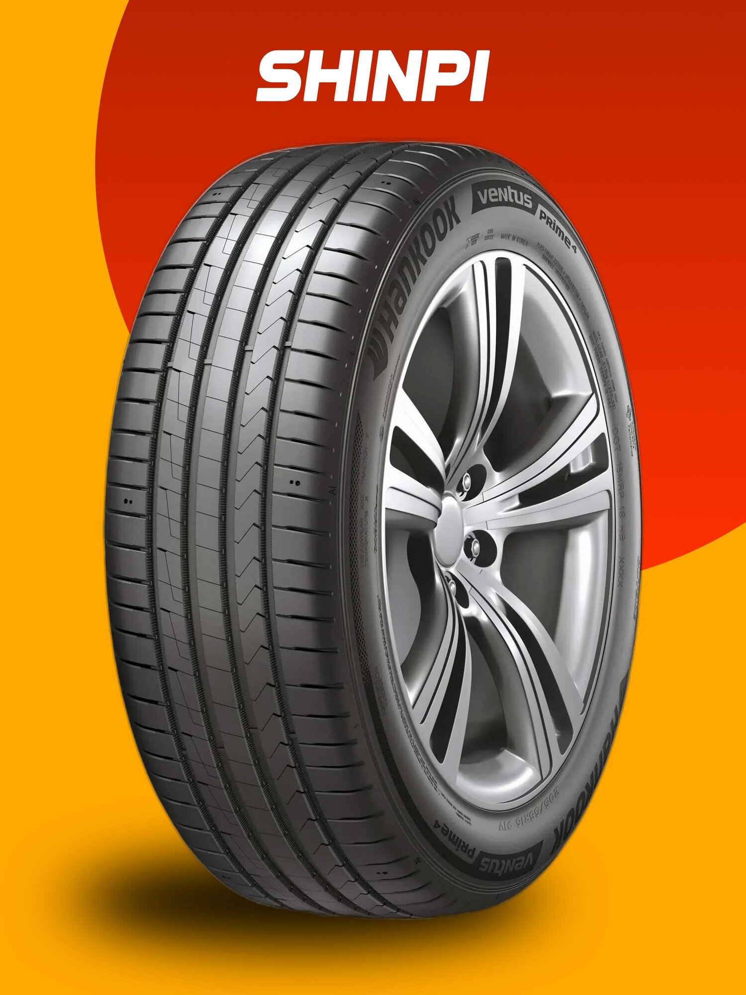 Hankook Ventus Prime 4 215/55 R17 94V летние автомобильные шины
