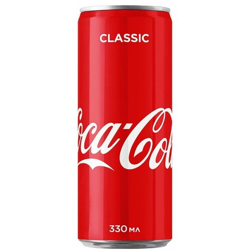 Газированный напиток Coca-Cola (Грузия) / Кока-Кола ж/банкa (0,33л*15шт)