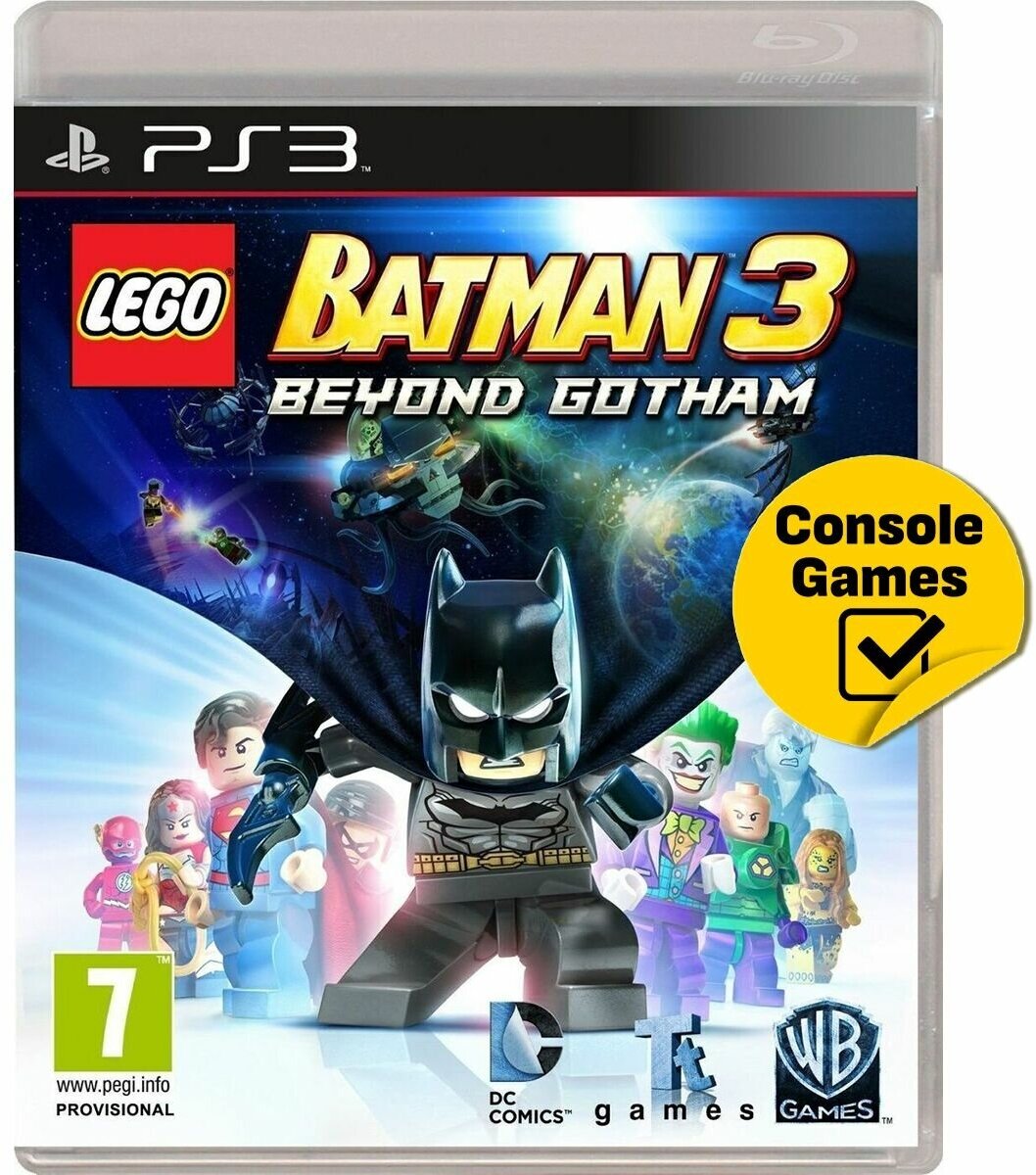 PS3 LEGO Batman 3: Beyond Gotham (Покидая Готэм) (английская версия)