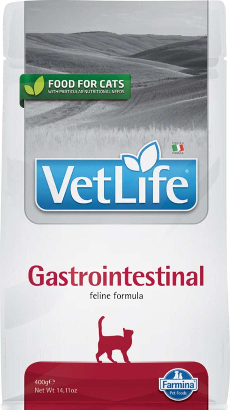 Сухой диетический корм Farmina Vet Life для взрослых кошек Gastrointestinal, курица, 2кг - фото №18