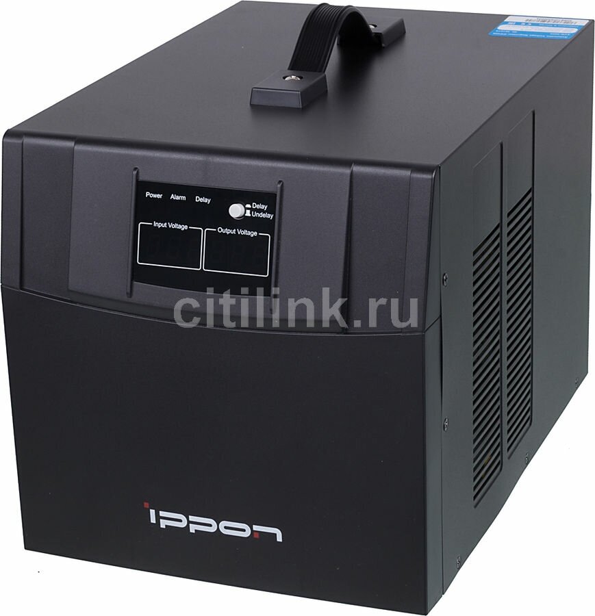 Стабилизатор напряжения Ippon AVR-3000 черный [361015]