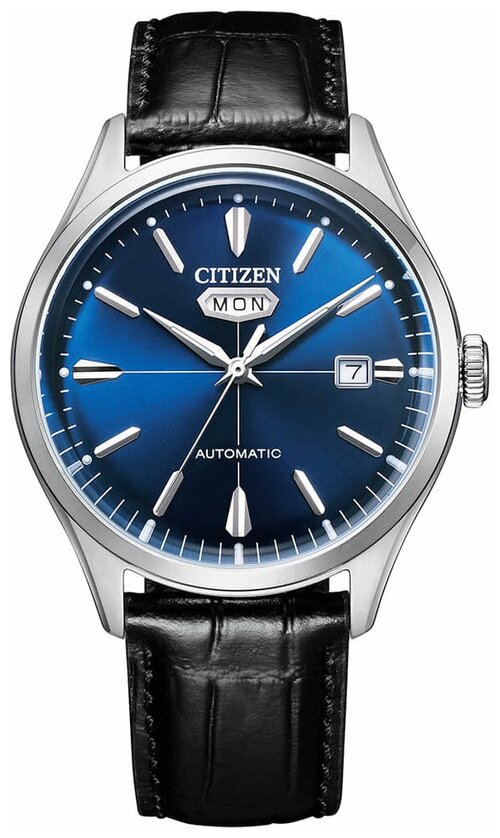 Наручные часы CITIZEN Automatic Японские механические NH8390-20L, синий