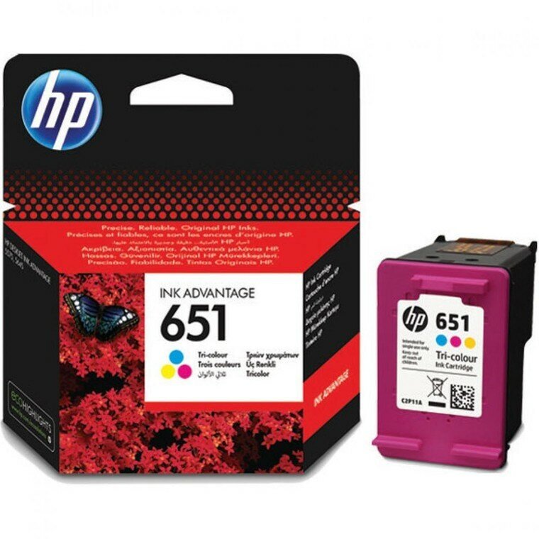 Картридж HP C2P11AE №651 Трехцветный для HP DeskJet Ink Advantage 5645/5575