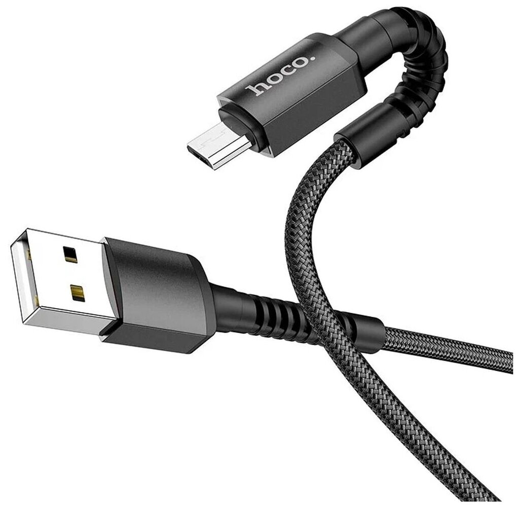 USB Кабель Micro, HOCO, X71, черный