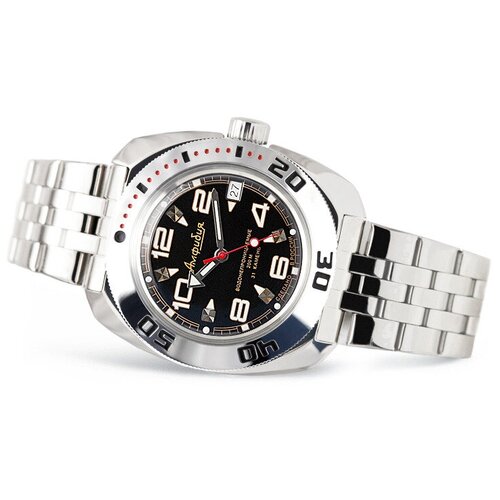 фото Наручные часы восток, серебряный