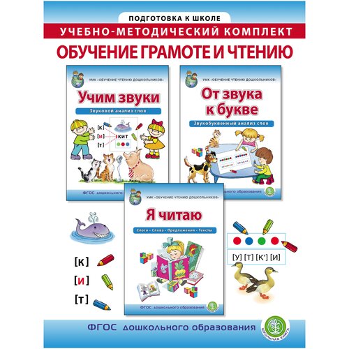 Обучение грамоте и чтению. Рабочие тетради для детей 5-7 лет. Учебно-методический комплект дурова ирина викторовна я читаю слоги слова предложения тексты рабочая тетрадь для детей 6 7 лет умк обучение чт фгос