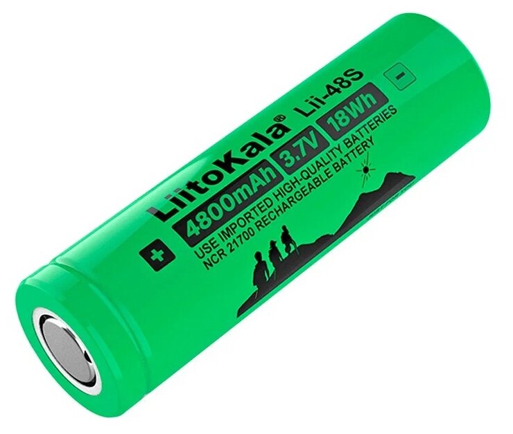 Аккумулятор Li-lon 21700 4800mAh 3,7 V LiitoKala Lii-48S