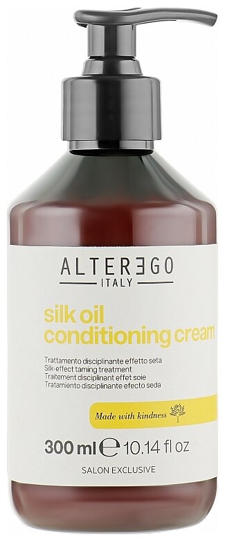 Alter Ego Silk Oil Шелковый кондиционирующий крем, 300 мл, бутылка