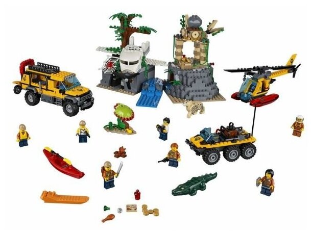 Lego 60161 City База исследователей джунглей