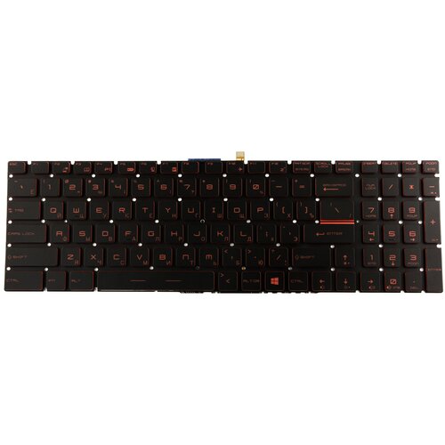 Клавиатура для MSI GL63 GL73 pn NSK-FB1LN 09JM0030 2870₽