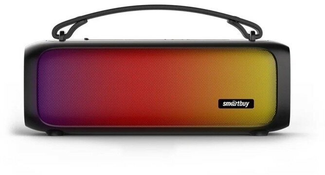 Портативная колонка Smartbuy FIGHTER, 16 Вт, BT 5.0, FM, microSD, USB, AUX, подсветка
