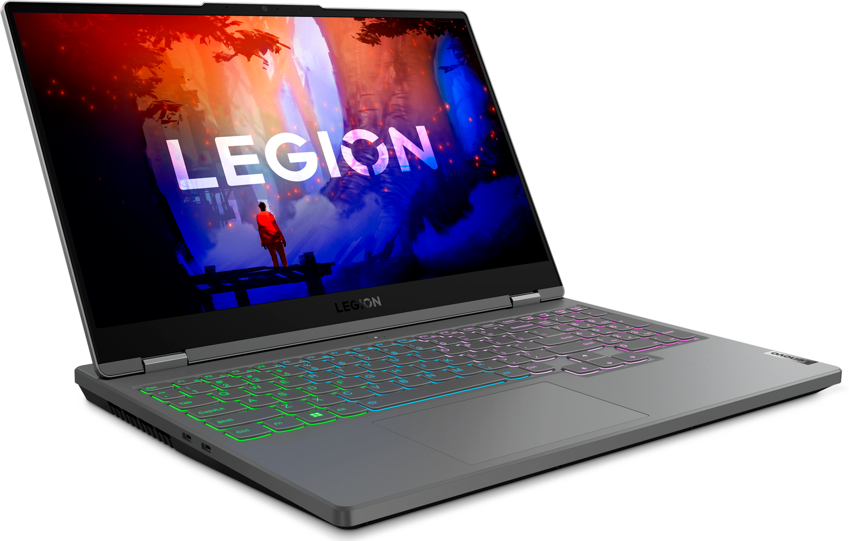 Ноутбук Lenovo Legion 5 15IAH7H, 15.6", IPS, Intel Core i5 12500H, DDR5 16ГБ, SSD 1024ГБ, NVIDIA GeForce RTX 3060 для ноутбуков 6ГБ, серый (82rb00errk) - фото №5